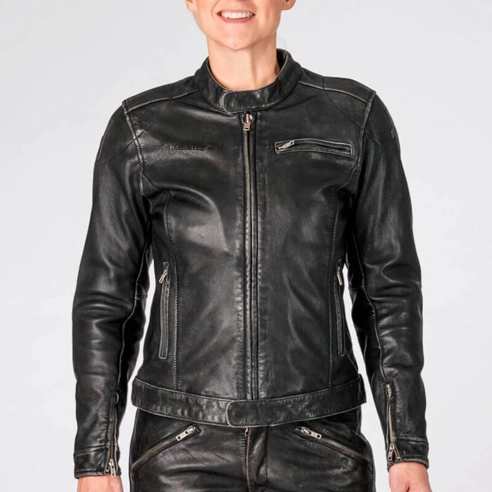 Halvarssons Ladies Orsa AA Rated Leather Jacket -Size 12 3 Halvarssons Ladies Orsa AA Rated Leather Jacket -Size 12 - Image 3