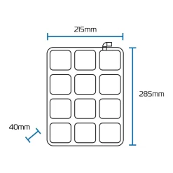 Oxford AIR SEAT Pillion And Enduro Motorcycle Riding Comfort -Motorcycle Equipment Store oxford air seat pillion enduro size