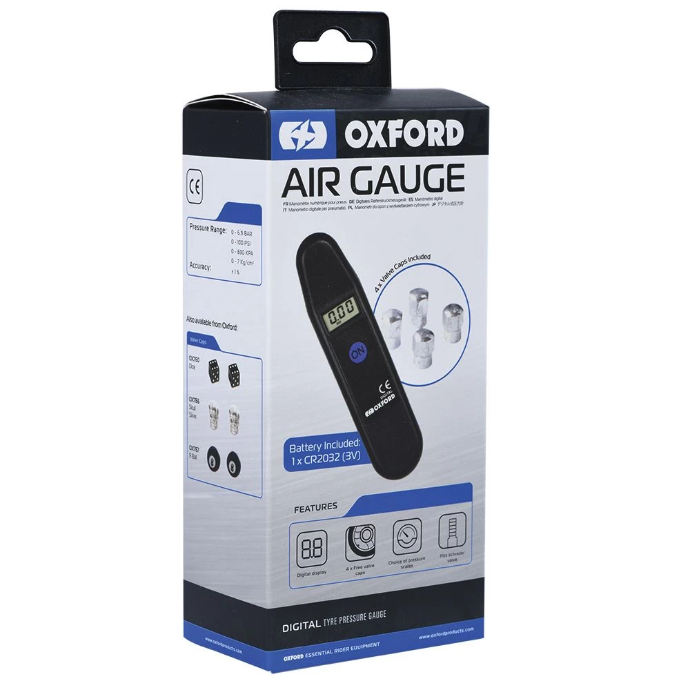 Oxford AirGauge Digital Pressure Gauge 2 Oxford AirGauge Digital Pressure Gauge - Image 2