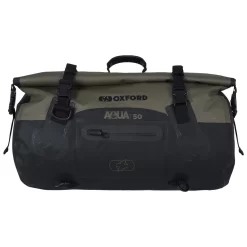 Oxford AQUA T-50 Roll Bag - Black/Khaki