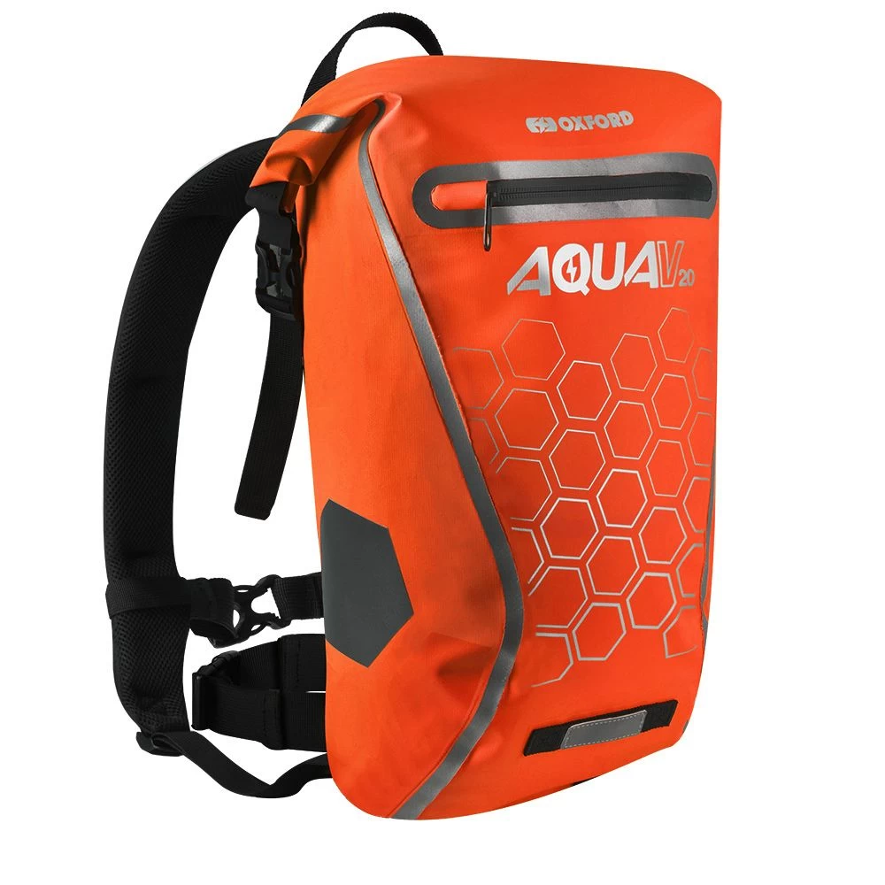Oxford Aqua V 20 Backpack Orange 2 Oxford Aqua V 20 Backpack Orange - Image 2