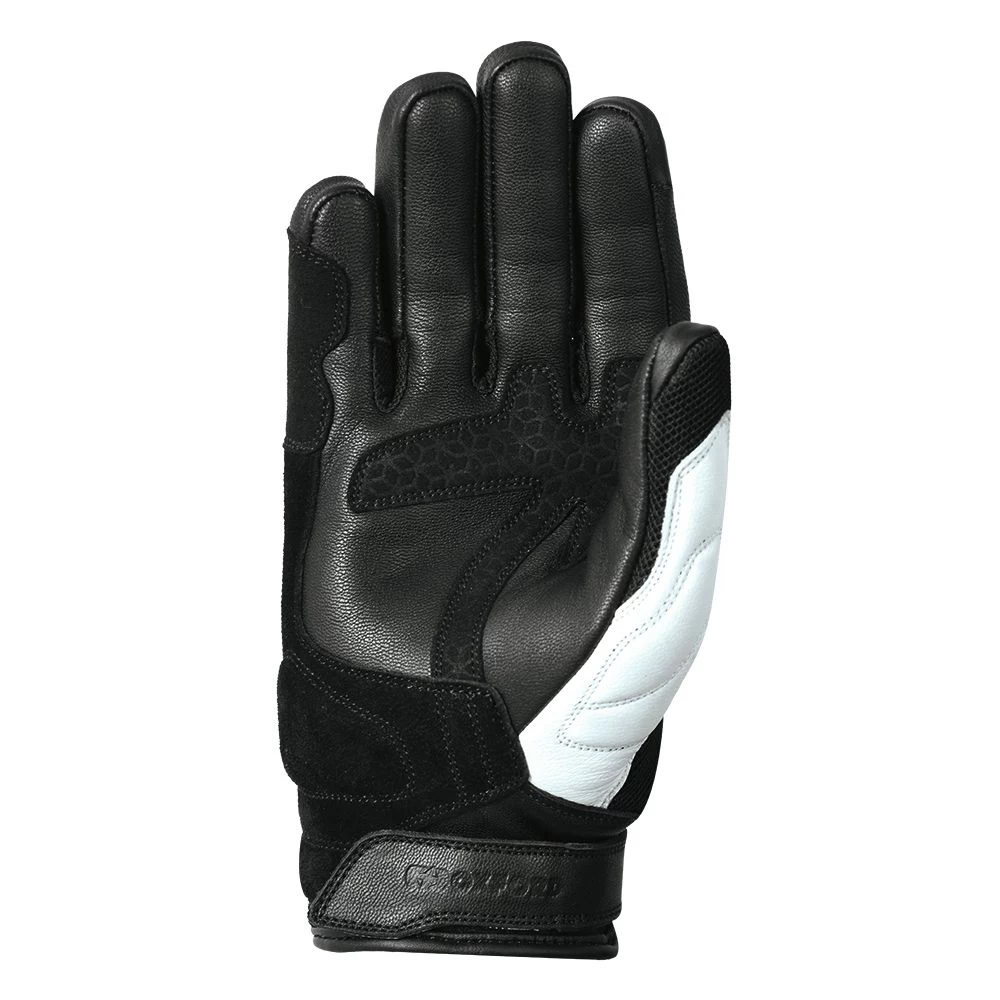 Oxford Glove RP-6S Glove - Black White& Fluo 2 Oxford Glove RP-6S Glove - Black White& Fluo - Image 2