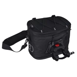 Oxford T8 Quick Release Handlebar Bag -Black -Motorcycle Equipment Store oxford handlebar bag fixing