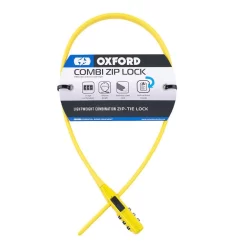 Oxford Combi Zip Lock - Accessory Security - Yellow