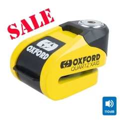Oxford Quartz XA10 Alarm Disc Lock With 6mm Pin