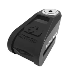 Oxford Quartz XD6 Disc Lock With 6mm Pin - Black -Motorcycle Equipment Store oxford lk266 1