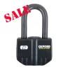 Oxford Boss Alarm 16mm Sold Secure Gold Padlock - Black