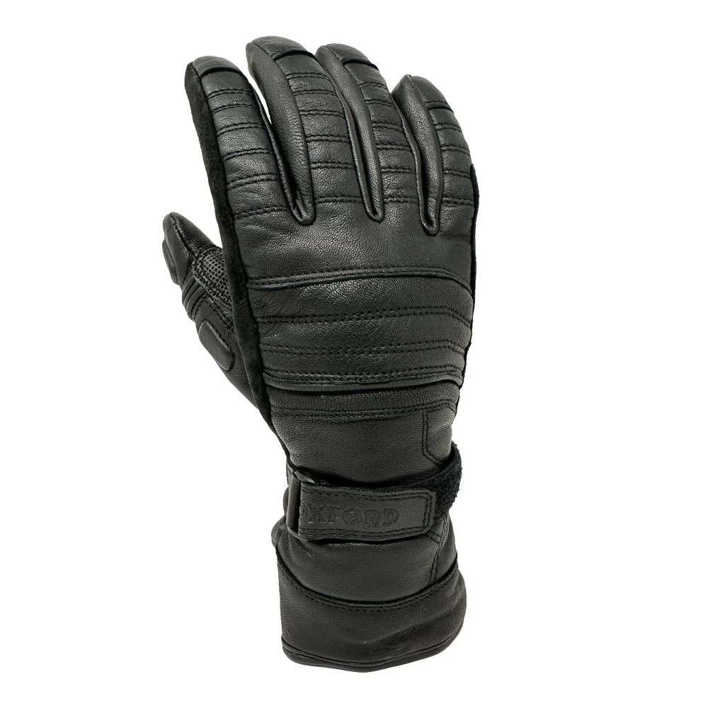 Oxford Northolt Leather Waterproof Glove - Black 2 Oxford Northolt Leather Waterproof Glove - Black - Image 2