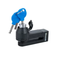 Oxford Titan 10mm Pin Disc Lock Includes Pouch - Black -Motorcycle Equipment Store oxford of 50 keys