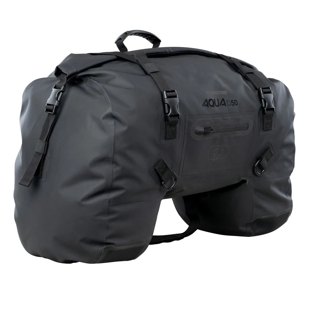 Oxford Aqua 50ltr Duffle / Rear Seat Waterproof Motorcycle Bag 3 Oxford Aqua 50ltr Duffle / Rear Seat Waterproof Motorcycle Bag - Image 3
