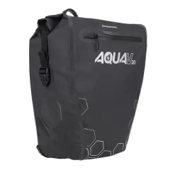 Oxford Aqua V 20 Single Quick Release Pannier Bag Black -Motorcycle Equipment Store oxford ol942 pannier side