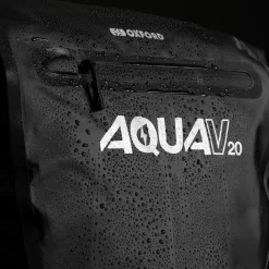 Oxford Aqua V 20 Single Quick Release Pannier Bag Black -Motorcycle Equipment Store oxford ol942 pannier waterproof