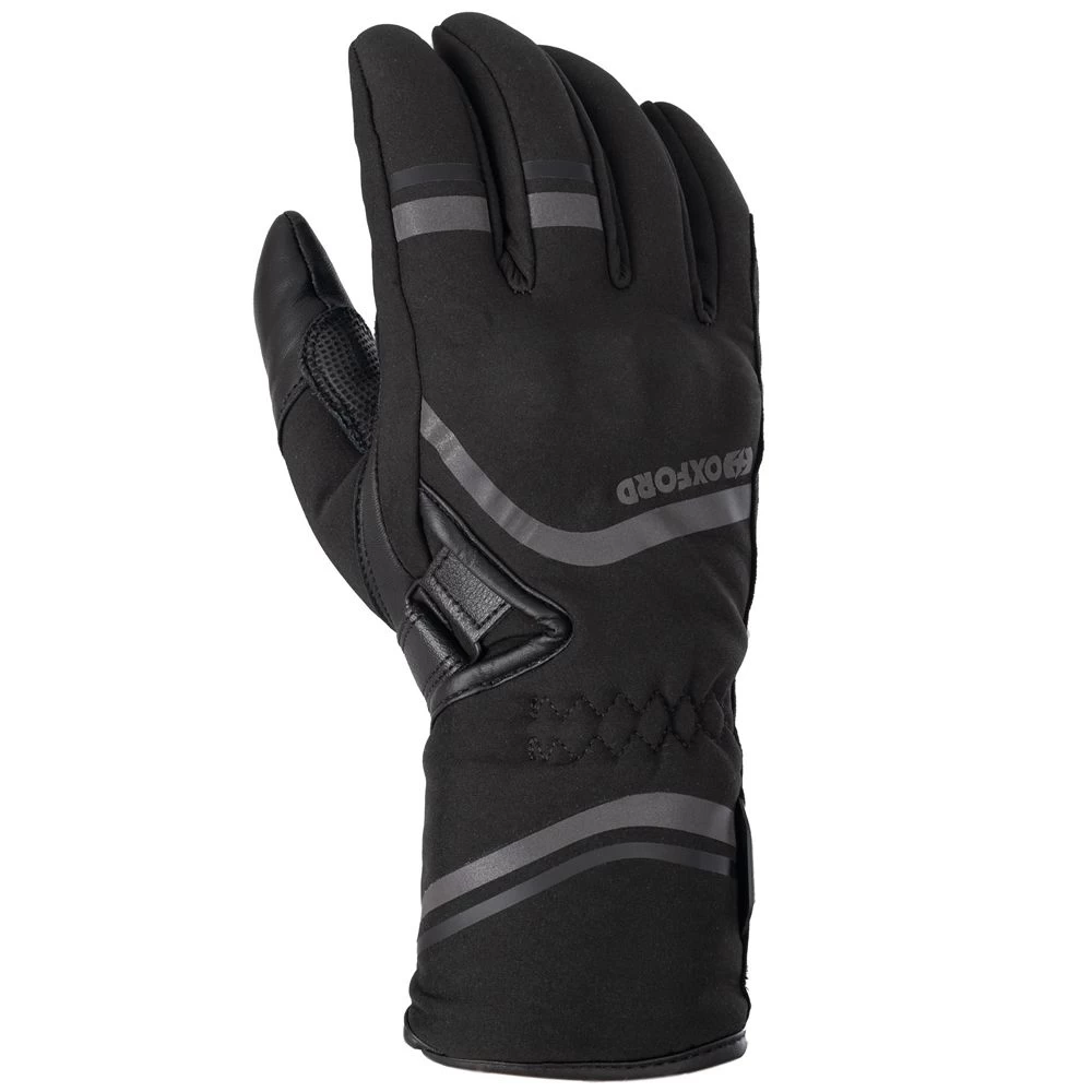 Oxford Ladies Ottawa 2.0 Waterproof Glove - Black 2 Oxford Ladies Ottawa 2.0 Waterproof Glove - Black - Image 2