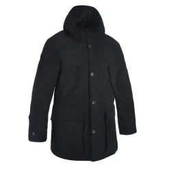 Oxford Parka Jacket - Black