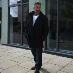 Oxford Parka Jacket - Black -Motorcycle Equipment Store oxford parka jacket black wear