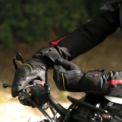 Oxford Polar Waterproof Two Finger Glove - Black/Fluo -Motorcycle Equipment Store oxford polar glove use