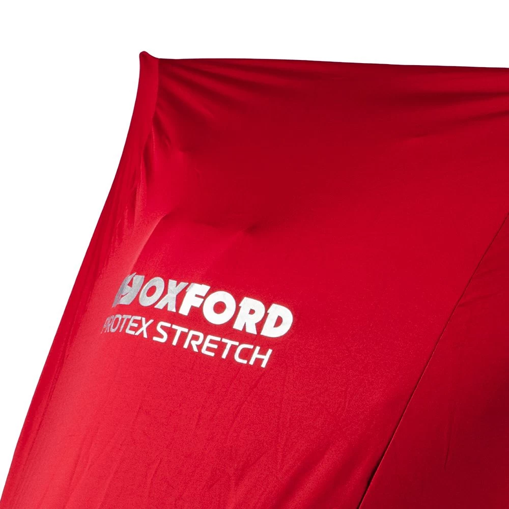 Oxford Protex Stretch Indoor Premium Stretch-Fit Cover - Red - Image 2
