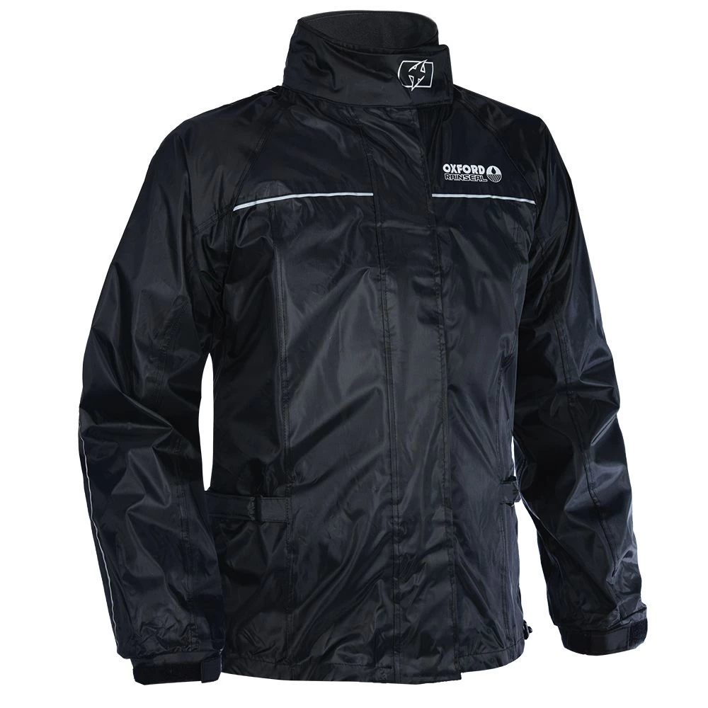 Oxford Rainseal Over Jacket - Black 1 Oxford Rainseal Over Jacket - Black