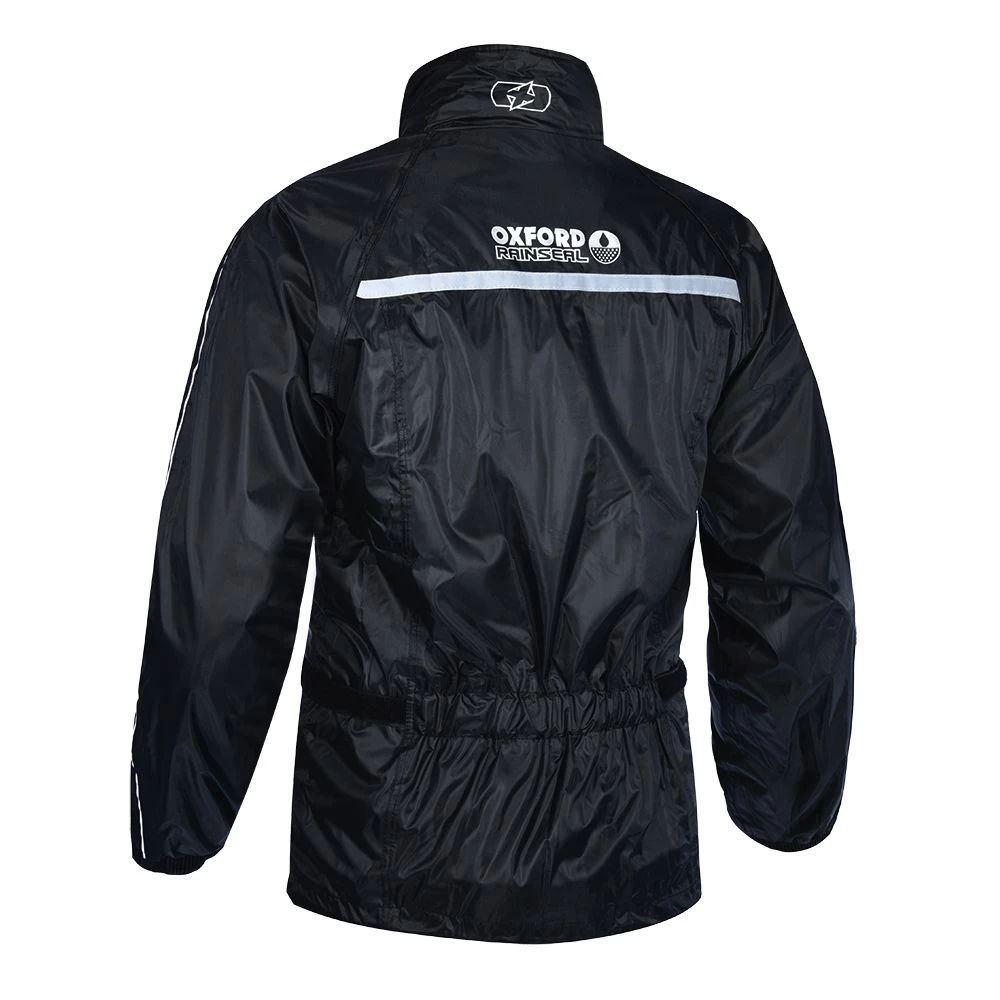 Oxford Rainseal Over Jacket - Black 2 Oxford Rainseal Over Jacket - Black - Image 2