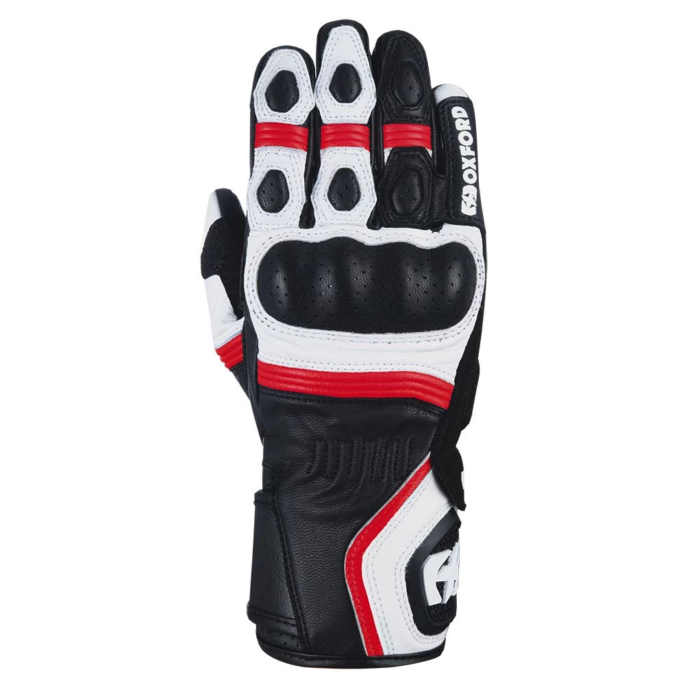 Oxford RP-5 2.0 Glove - Black White & Red 1 Oxford RP-5 2.0 Glove - Black White & Red