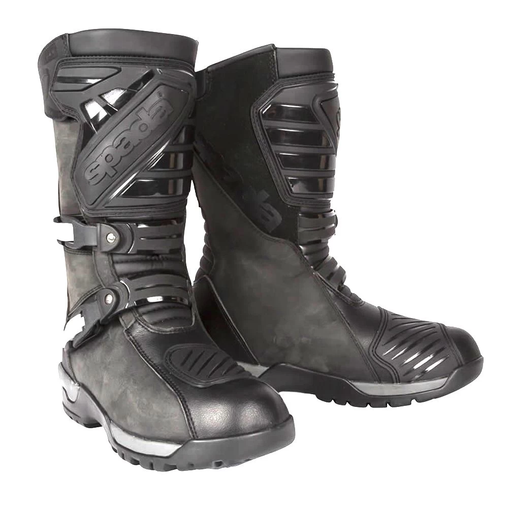 Spada Raider CE Approved Motorcycle Boots - Black 1 Spada Raider CE Approved Motorcycle Boots - Black