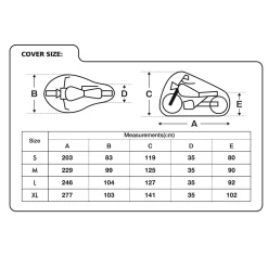 Oxford Rainex Outdoor Cover - Black - Large -Motorcycle Equipment Store rainex sizes 1 1