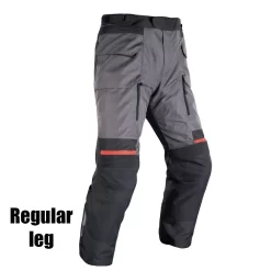 Oxford Rockland3 In 1 Motorcycle Pant - Charcoal/Blk/Red - Regular