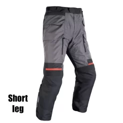 Oxford Rockland3 In 1 Motorcycle Pant - Charcoal/Blk/Red - Short