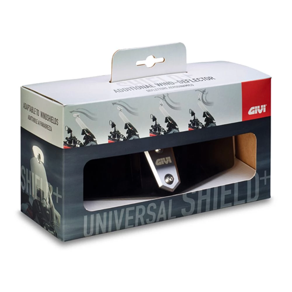 Givi S180F Universal Spoiler - Smoke 4 Givi S180F Universal Spoiler - Smoke - Image 4