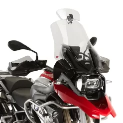 Givi S180F Universal Spoiler - Smoke 6 Givi S180F Universal Spoiler - Smoke -Motorcycle Equipment Store s180t fitted 2