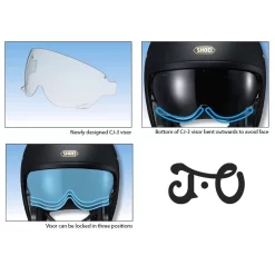 Shoei J.O Carburettor TC8 7 Shoei J.O Carburettor TC8 -Motorcycle Equipment Store shoei j.o carburettor tc8 visor