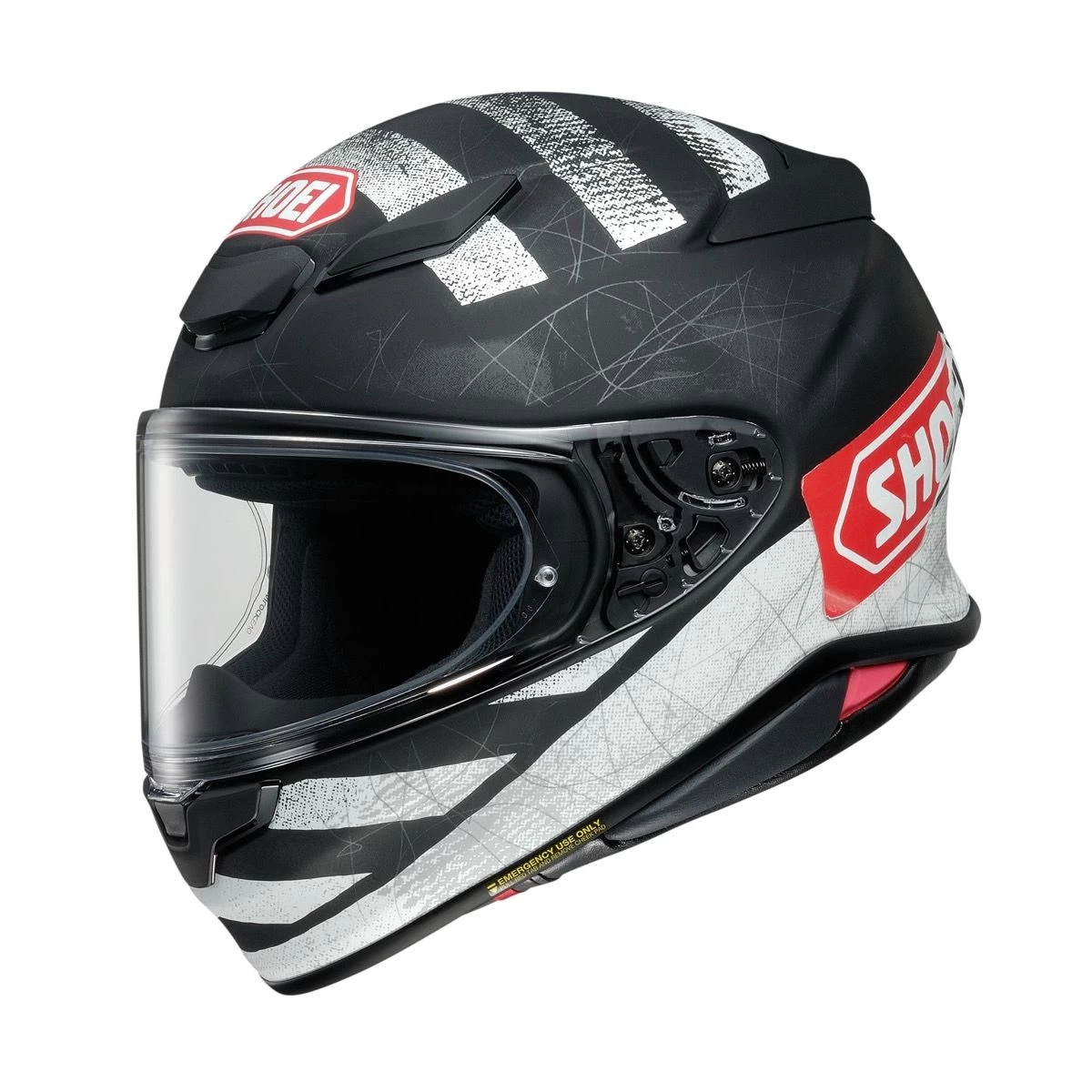 Shoei NXR2 Scanner - TC5 Blk/Wht/Red - Medium 1 Shoei NXR2 Scanner - TC5 Blk/Wht/Red - Medium