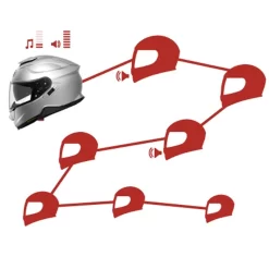 Shoei SRL-02 Bluetooth Intercom -Motorcycle Equipment Store shoei srl connections