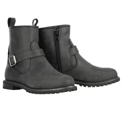 Oxford Sofia Ladies Leather Boots - Charcoal