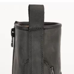 Oxford Sofia Ladies Leather Boots - Charcoal -Motorcycle Equipment Store sofia boot grey feature3