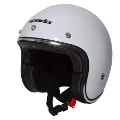 Spada Helmet Open Face Classic Plain Gloss White