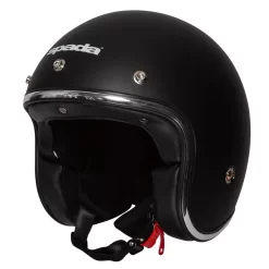 Spada Helmet Open Face Classic Plain Matt Black