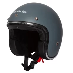 Spada Helmet Open Face Classic Plain Matt Grey