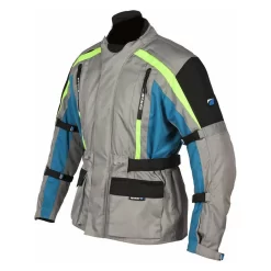 Spada Textile Jacket Turini Silver 7 Spada Textile Jacket Turini Silver -Motorcycle Equipment Store spada turini jacket side