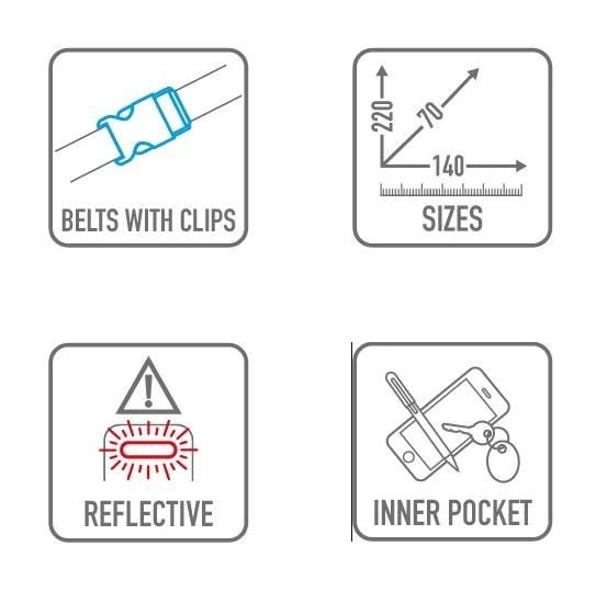 Givi EA140 XLarge Adjustable Leg Wallet 4 Givi EA140 XLarge Adjustable Leg Wallet - Image 4