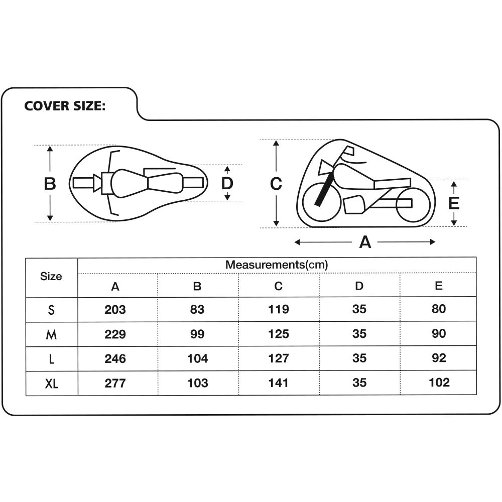Oxford Stormex Cover - Black - Large 2 Oxford Stormex Cover - Black - Large - Image 2
