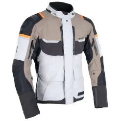 Oxford Stormland Trilaminate Motorcycle Jacket - Desert/Black/Orange