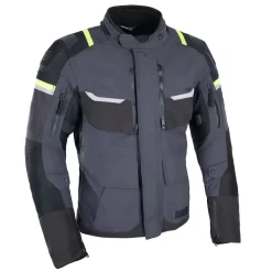 Oxford Stormland Trilaminate Motorcycle Jacket - Grey/Blk/Fluo