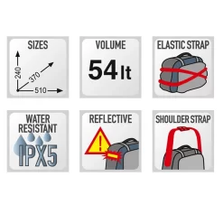 Givi T512 Inner Bag For Trekker 58ltr Outback Case -Motorcycle Equipment Store t512 specs