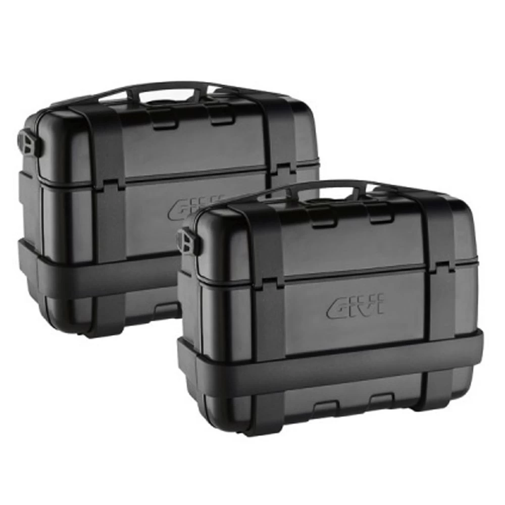 Givi TRK33BPACK2 Trekker Black Line Pannier Set 2 Givi TRK33BPACK2 Trekker Black Line Pannier Set - Image 2