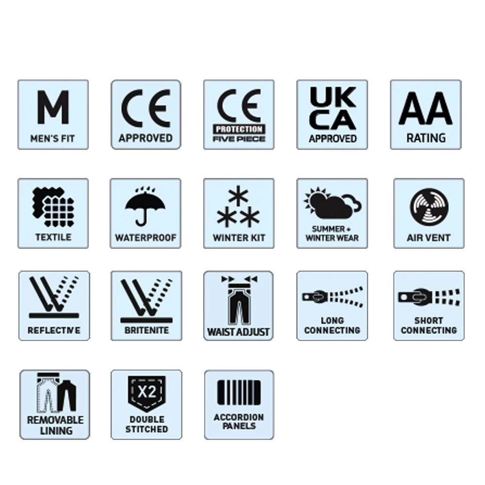 Spada Tucson CE Approved Textile Trousers - Black 4 Spada Tucson CE Approved Textile Trousers - Black - Image 4