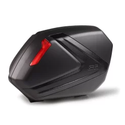 Givi V37NN Pannier Set - Red Reflectors & Carbon Look Insert