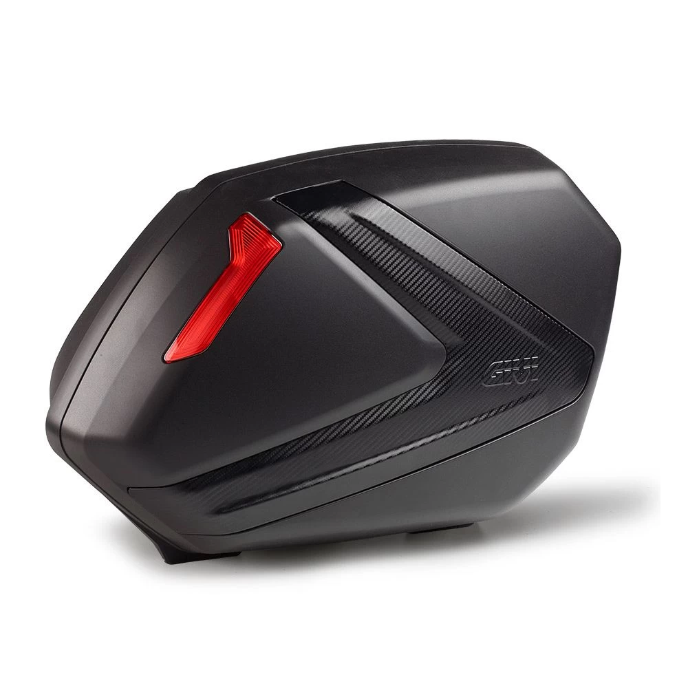 Givi V37NN Pannier Set - Red Reflectors & Carbon Look Insert 1 Givi V37NN Pannier Set - Red Reflectors & Carbon Look Insert