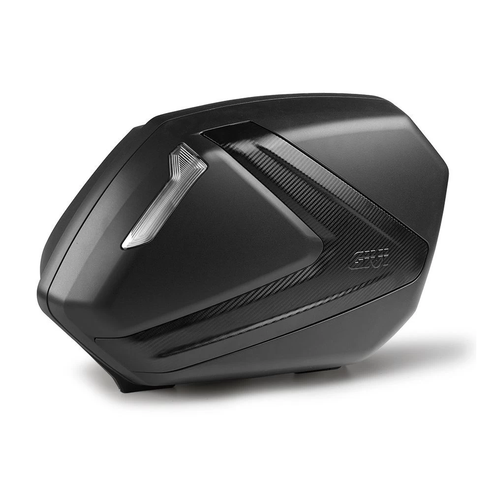 Givi V37NNT Pannier Set - Smoked Reflectors & Carbon Look Insert 2 Givi V37NNT Pannier Set - Smoked Reflectors & Carbon Look Insert - Image 2