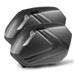 Givi V37NNT Pannier Set - Smoked Reflectors & Carbon Look Insert